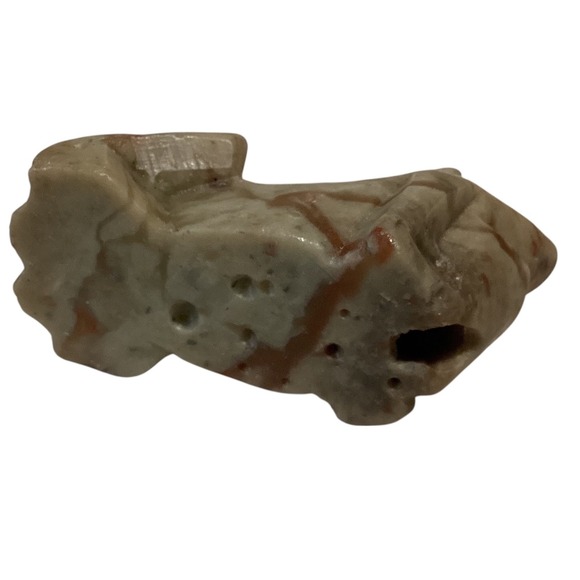 Vintage Stone Frog Figurine‎ Statue Sculpture Carving Folk Art Decor Collectible - Picture 10 of 14